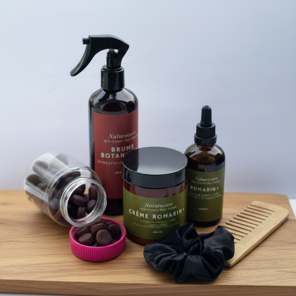 Cure capillaire  intégrale romarin+