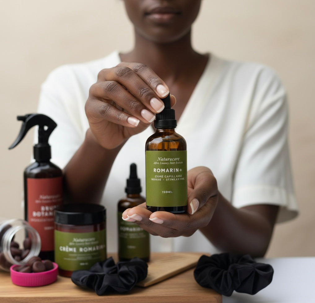 Cure capillaire  intégrale romarin+